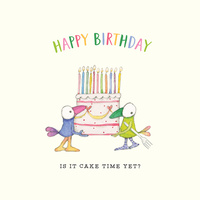 TWIGSEEDS | Card - Happy Birthday - Is It Cake Time Yet?