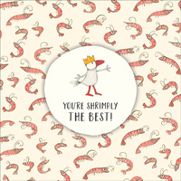 TWIGSEEDS | Card - You&#39;re Shrimply The Best