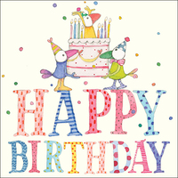 TWIGSEEDS | Card - Happy Birthday  (Cake)