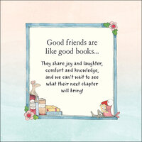 TWIGSEEDS | Card - Good Friends Are Like Good Books