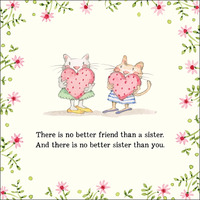 TWIGSEEDS | Card - No Better Friend Than A Sister