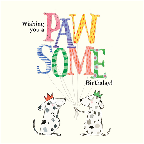 TWIGSEEDS | Card - Pawsome Birthday