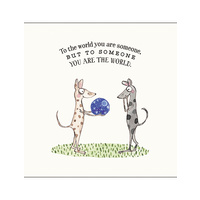 TWIGSEEDS | Card - To The World You Are Someone, But...