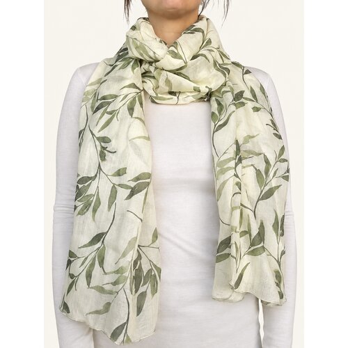 Koton Kraft | Olive Branch 100% Wool Scarf