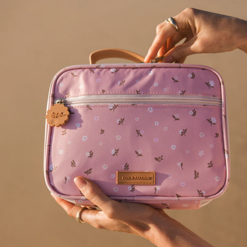 Fox &amp; Fallow | Dusty Roses Mini Lunch Bag
