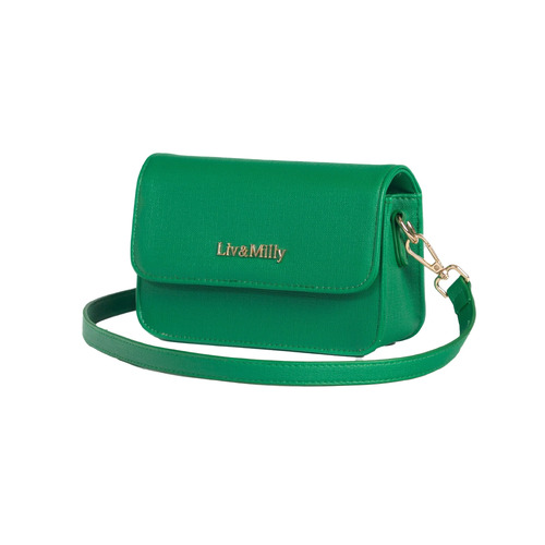 LIV &amp; MILLY | Rosie Small -Green Textured