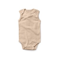 FIBRE FOR GOOD | Sleeveless Body Suit - Light Brown