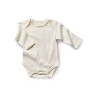 FIBRE FOR GOOD | Long Sleeve Body Suit - Natural White