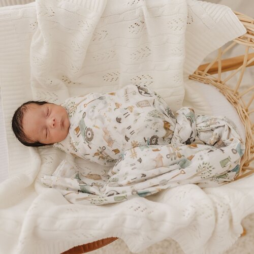 Emotion &amp; KIds | Farm Muslin Wrap/Swaddle