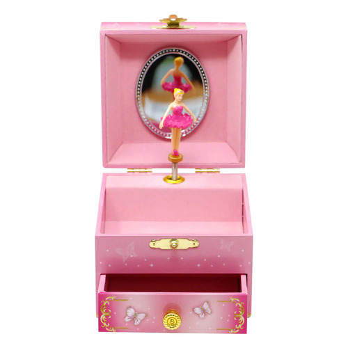 PINK POPPY | Butterfly Ballet Small Musical Jewellery Box