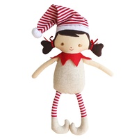 ALIMROSE | Cheeky Girl Elf Rattle - Linen