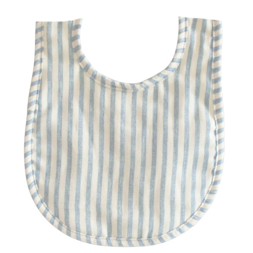 ALIMROSE | Bib - Chambray Stripe