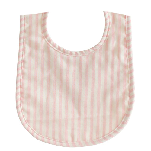 ALIMROSE | Bib - Pink Stripe