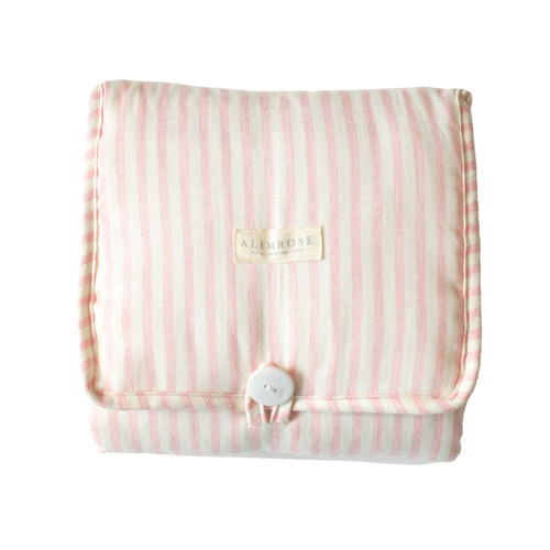 ALIMROSE | Little Traveller Change Mat - Pink Stripe