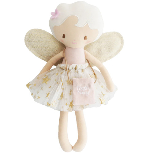 ALIMROSE | Tilly The Tooth Fairy 35cm - Ivory Gold