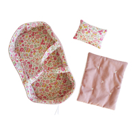 ALIMROSE | Baby Doll Carrier Set - Rose Garden