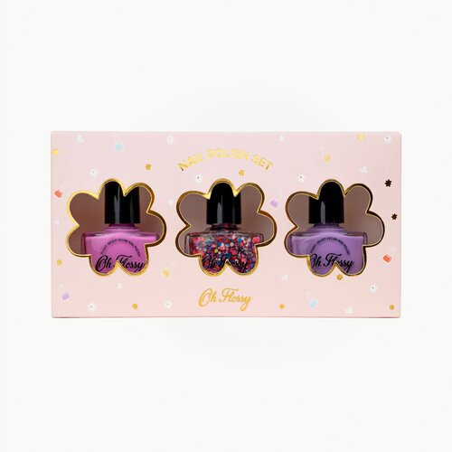 Oh Flossy kids nail polish set 