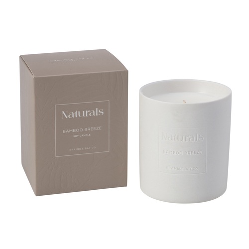 BRAMBLE BAY | Naturals Candle - Bamboo Breeze