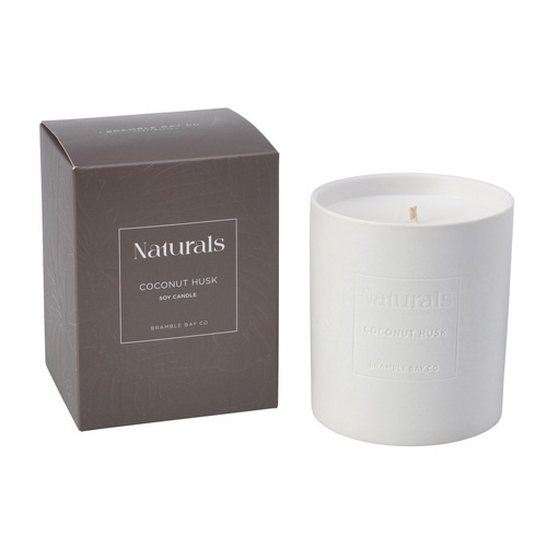 BRAMBLE BAY | Naturals Candle - Coconut Husk