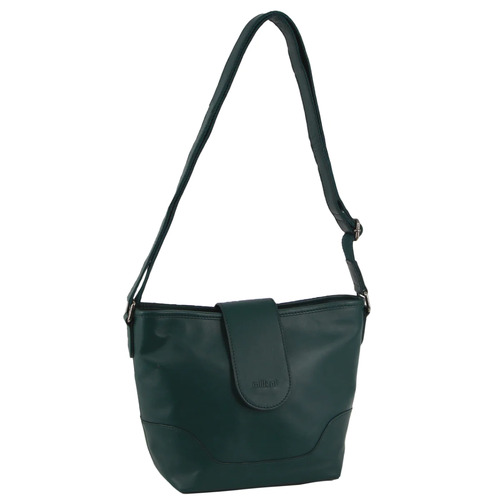 MILLENI | Leather Ladies Cross Body Bag - Zirkon