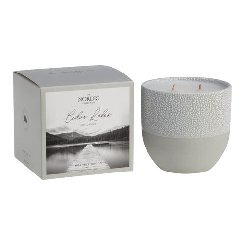 BRAMBLE BAY | Cedar Lakes - Nordic Collection Scented Candle