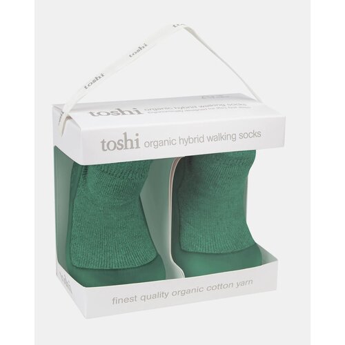 TOSHI I Organic Hybrid Walking Socks Dreamtime Footsteps Tea Tree