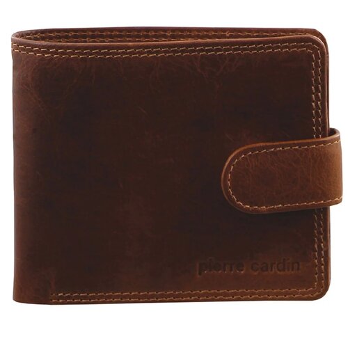 Pierre Cardin l Men&#39;s Wallet - Chestnut