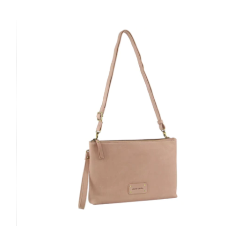 PIERRE CARDIN | Multiway Crossbody Bag/Clutch - Dusty Pink