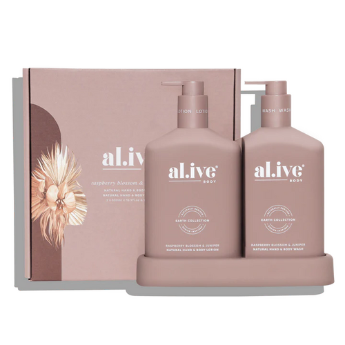 AL.IVE BODY | Wash & Lotion duo [Raspberry Blossom & Juniper]