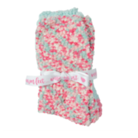 ANNABEL TRENDS | Kids Popcorn Socks - Mint & Pink - 2 Pairs