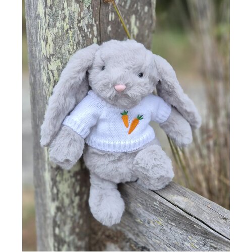 Petite Vous CARROT JUMPER - Ziggy the Bunny Soft Toy
