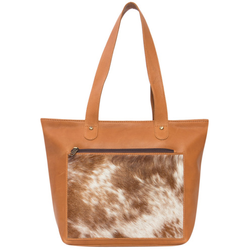 THE DESIGN EDGE | Palma Cowhide Tote Bag
