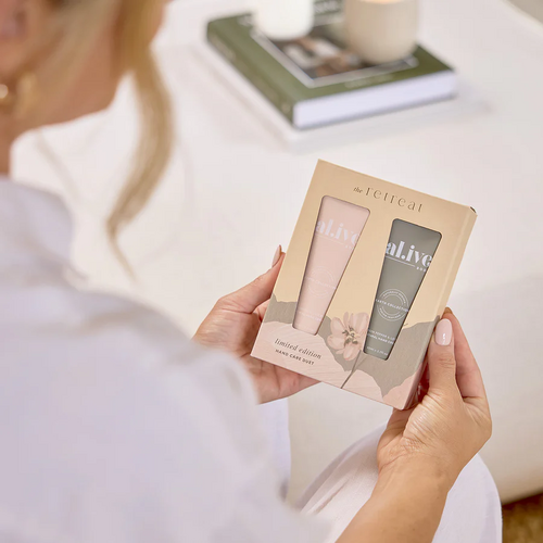 AL.IVE BODY | THE RETREAT  Hand Care Duet - Applewood &amp; Goji Berry + Green Pepper &amp; Lotus [Limited Edition]