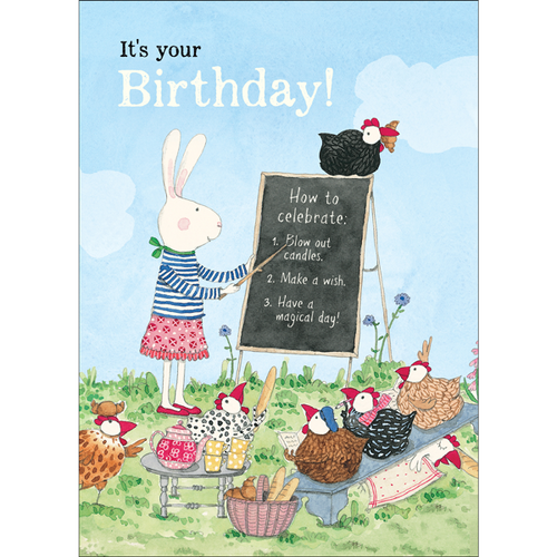 RUBY RED SHOES | Card - It's Your Birthday