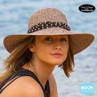 RIGON | Monroe Capeline Ladies Hat - Suede