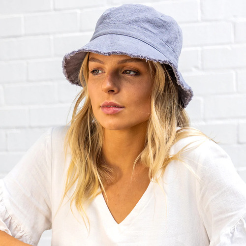 RIGON | Ava Linen Bucket Hat