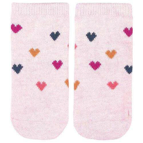 TOSHI | Organic Jacquard Ankle Socks 2pk - Hearts