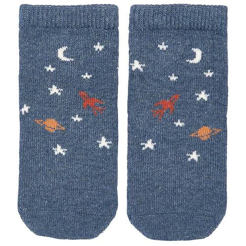 TOSHI | Organic Jacquard Ankle Socks 2pk - Space Race