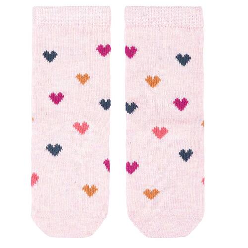 TOSHI | Organic Jacquard Knee Socks 2pk - Hearts