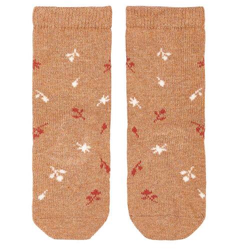 TOSHI | Organic Jacquard Knee Socks 2pk - Maple Leaves