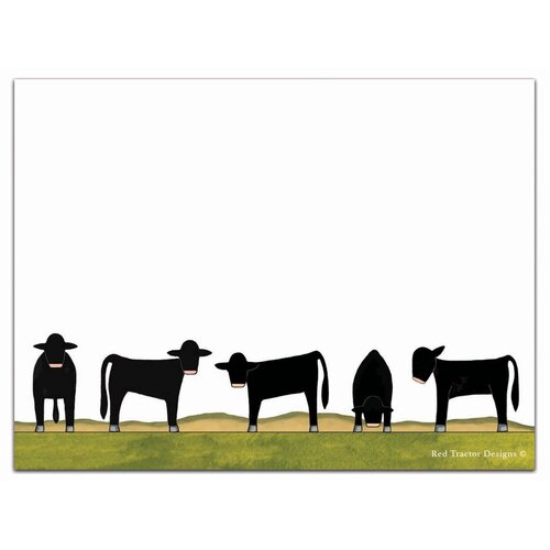 Angus Cattle Sticky Notes