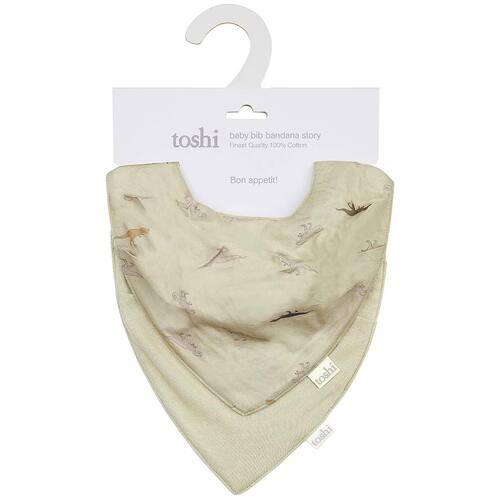 TOSHI | Baby Bandana Bib Story - Dinosauria