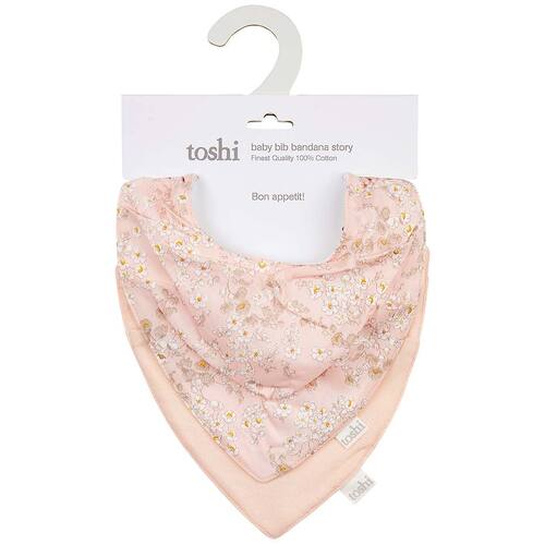 TOSHI | Baby Bandana Bib Story - Stephanie Blush