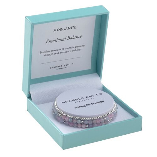 Trio Bracelet Set - Morganite