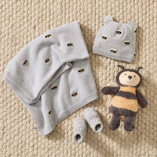PILBEAM | Honey Bee Baby Blanket
