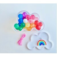 RED BOBBLE | Small Cloud Bobble It Yourself Kit