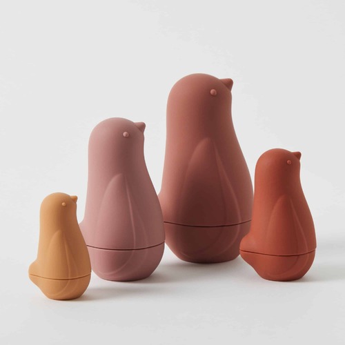 PILBEAM | Chickadee Nesting Dolls