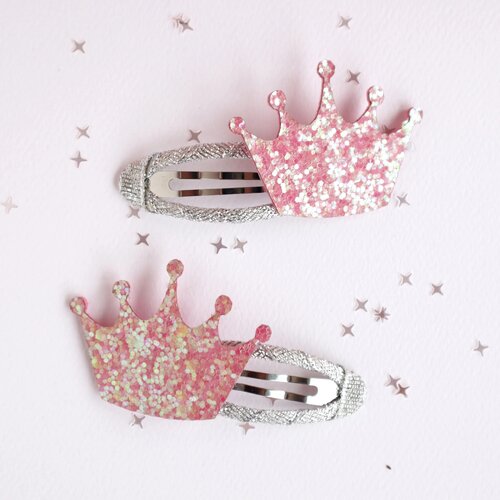 LAUREN HINKLEY I Princess Tiara Hair Clips