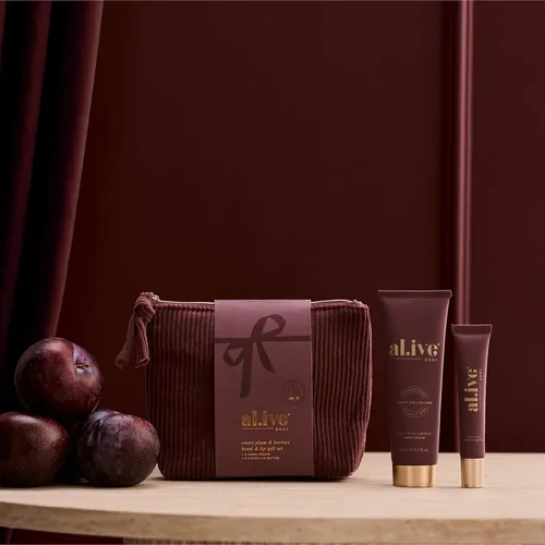 Al.Ive -Hand &amp; Lip Gift Set Sweet Plum &amp; Berries