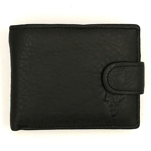 ZENEEBA | Mens Cow Leather Wallet - Black